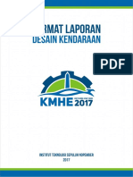 Format Laporan Desain Kendaraan Kmhe 2017 PDF