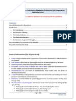 GUIDELINES FOR SUBMISSION OF RADIATION PROFESSIONAL FORM - 09nov2016 PDF