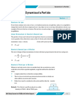 Dynamics of A Particle