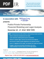 Download Public-Private Partnership Modeling and Legal Analysis - New York  by The Vair Companies SN38764164 doc pdf
