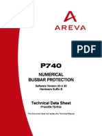 Numerical Busbar Protection: Technical Data Sheet
