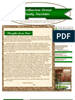 Sep 2010 Family Newsletter, Northeastern District Christian and Missionary Alliance