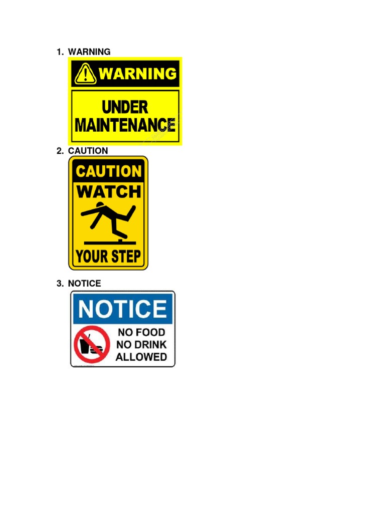 Warning | PDF