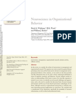 Waldman, Ward, Becker - 2017 - Neuroscience in Organizational Behavior - SSRN PDF