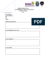 Formulir Pendaftaran LKTD FT 2017