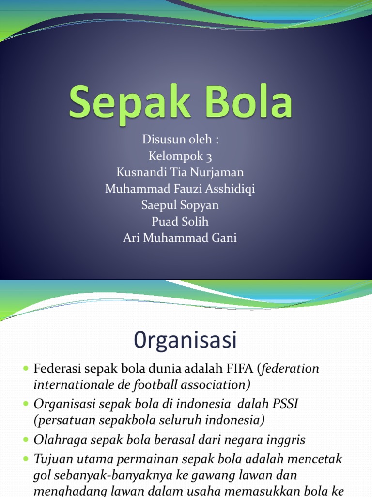 Powerpoint Sepak Bola PDF