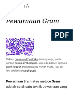 Pewarnaan Gram - Wikipedia Bahasa Indonesia, Ensiklopedia Bebas PDF