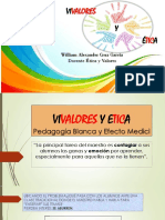 Explicación Pedagogía Blanca y Efecto Medici - Proyecto Vivalores