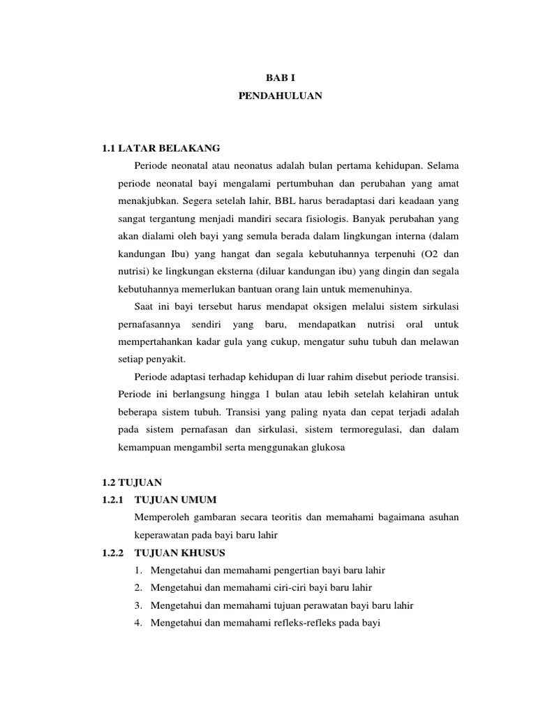 LP Bayi Baru Lahir | PDF