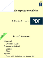 Bevezetés A Programozásba