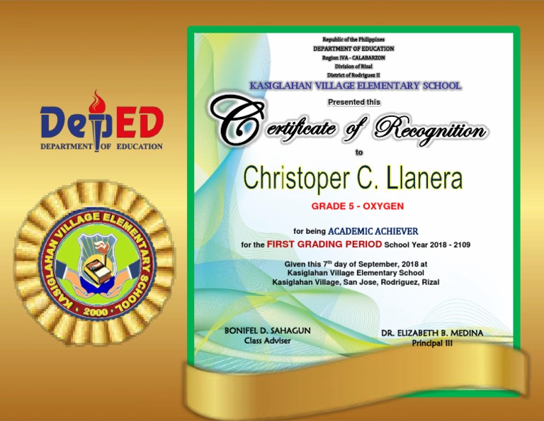 certificate for achievers.docx