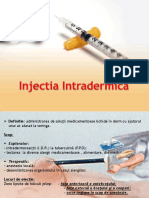 Injectia Intradermica