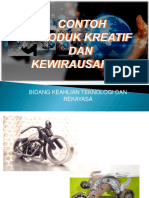 Contoh Produk Kewirausahaan Otomotif