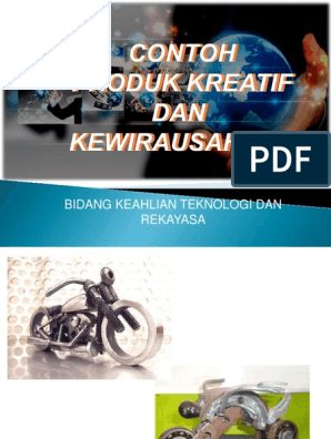  Contoh  Produk  Kreatif  Dan Kewirausahaan Otomotif 