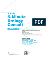 5 Minute Urology Consult, The - Gomella, Leonard G. (SRG) PDF