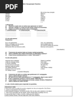 A Borboleta e o Casulo Texto 1