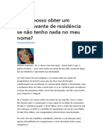 Comprovante Endereço