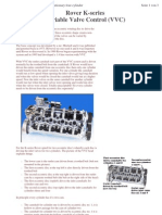 Variable Valve Timing