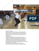 Bowling Centers: Design and Load Characteristics