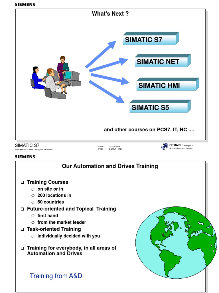 SITRAIN Automation Training Courses | PDF | Automation | Computer ...
