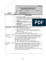 A/R 5-401 Office of Emergency Medical Services Administrative Requirements Manual