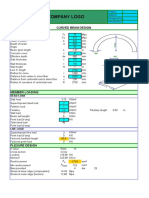 Curved beam.xls
