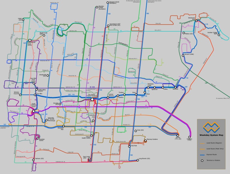 Weekday System Map | PDF