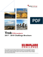 Kilimanjaro Challenge - Brochure 2017-2018