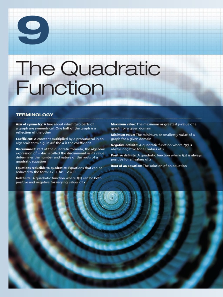 Quadratic Work PDF | PDF | Quadratic Equation | Equations