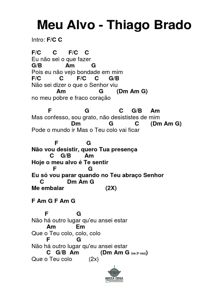 Letra e Cifras de 