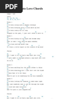 Way Back Into Love Chords