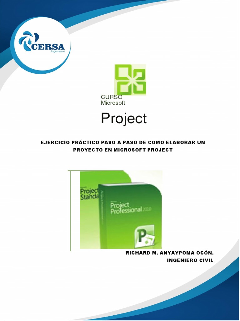 Programación de Proyectos en MS Project | PDF | Programación de ...