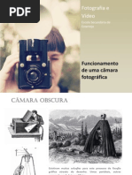 Funcionamento de uma Câmara Fotográfica