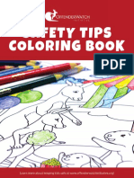 OWI Safety Tips Coloring Book