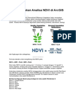 Cara Melakukan Analisa NDVI Di ArcGIS 10.3