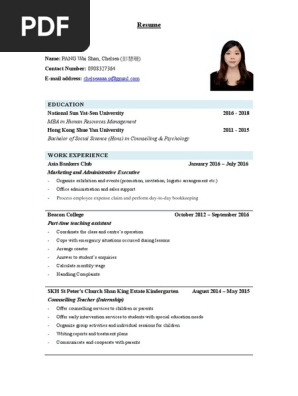 Resume 