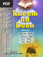 En Taleemul Deen PDF