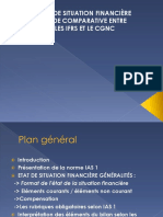 Etat de Situation Financière Etude Comparative Entre Les Ifrs Et Le CGNC