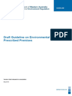 Draft Guideline On Environmental Noise For Prescribed Premises