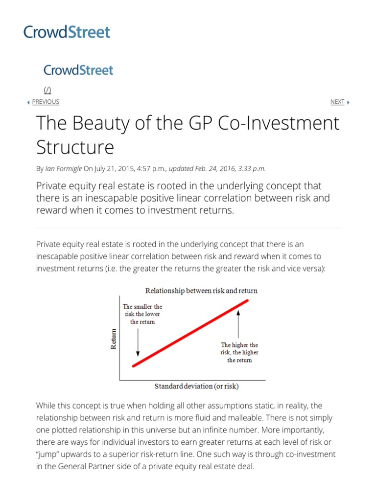 The Beauty of The GP Co-Investment Structure - CrowdStreet | PDF ...