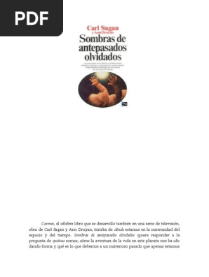 Sagan Carl Sombras De Antepasados Olvidados Estrellas Tierra