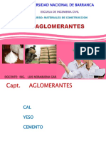 AGLOMERANTES Yeso Cal y Cemento