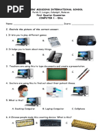 Harvesters' Missions International School First Quarter Examintion COMPUTER 1 - Elite