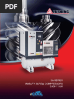 Sa Series Rotary Screw Compressors SA06-11 KW: Head Office Airate SDN BHD (Malaysia Representaive Office)