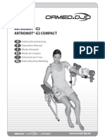 Artromot E2 Operations Manual