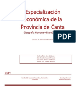 Especialización Economica 