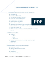 POS Training Outline PDF