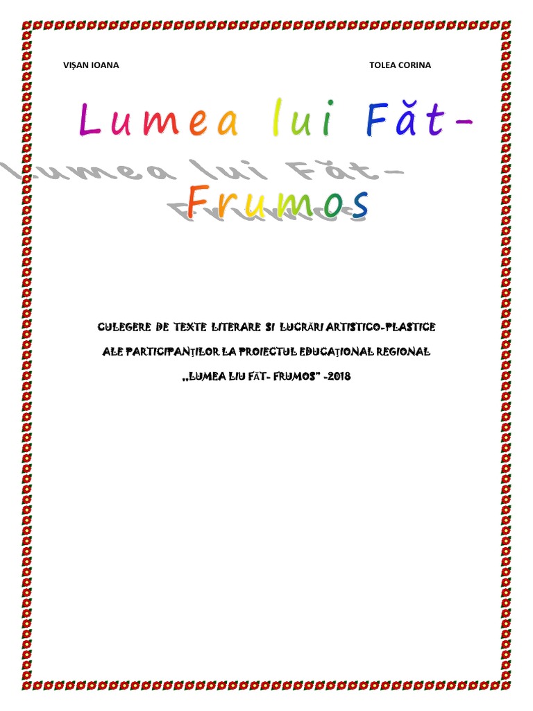 Lumea Lui Fat Frumos | PDF
