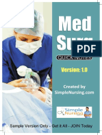 Med Surg Quick Notes 20 2 PDF