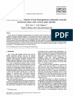 Buckling and vibration of non-homogeneous composite plates